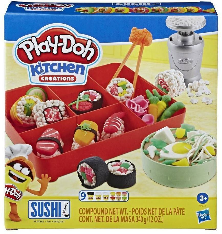 Hasbro Kitchen Creations - Sushi Play Food Set Pintura y manualidades