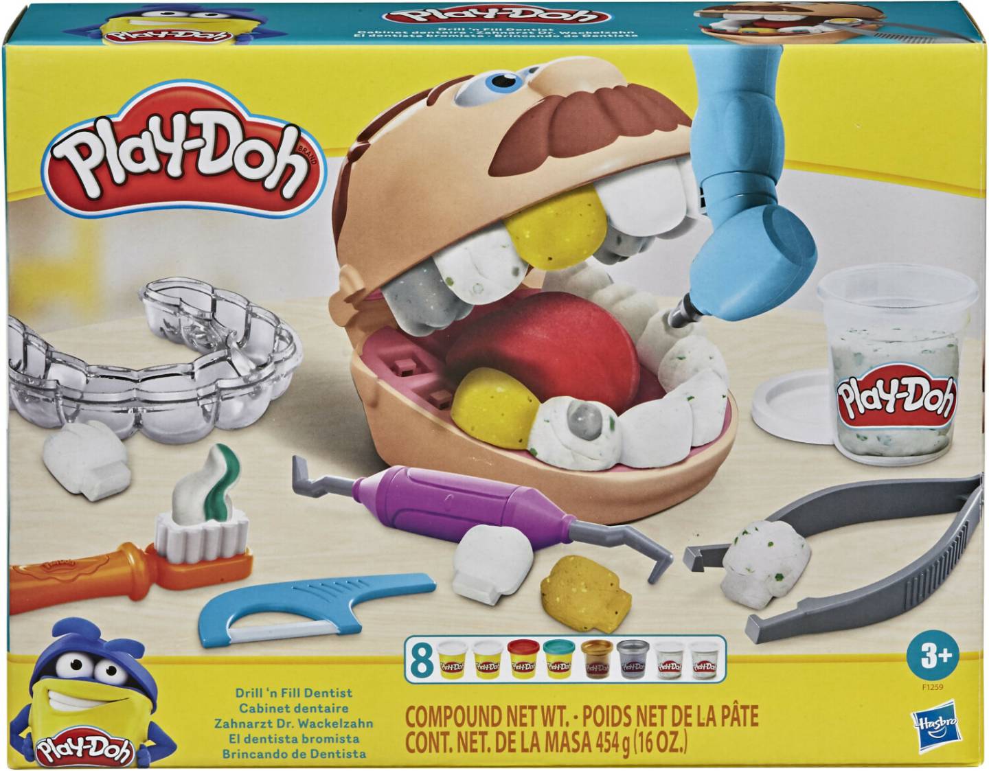 Pintura y manualidades Hasbro Play-Doh - Dentista Bromista