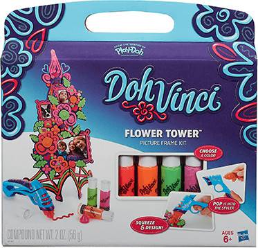 Hasbro DohVinci torre de flores Pintura y manualidades