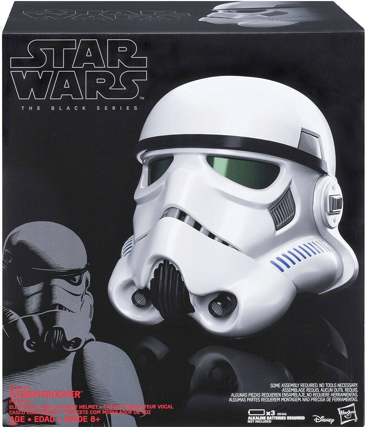 Juegos de imitación Hasbro Star Wars Rogue One Black Series Electronic Helmet Imperial Stormtrooper