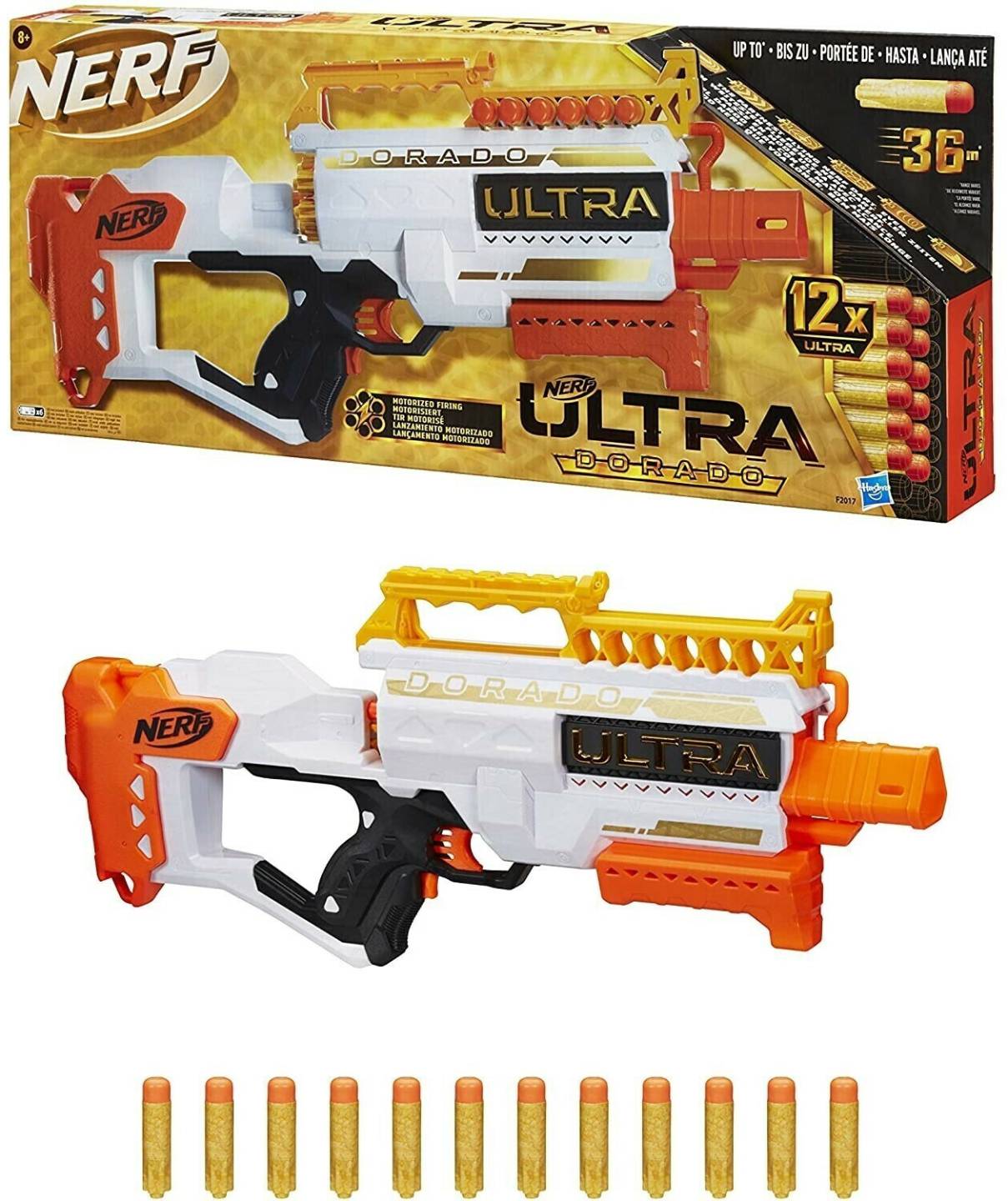 Hasbro Nerf Ultra Dorado (F2017U50) Pistolas de juguete