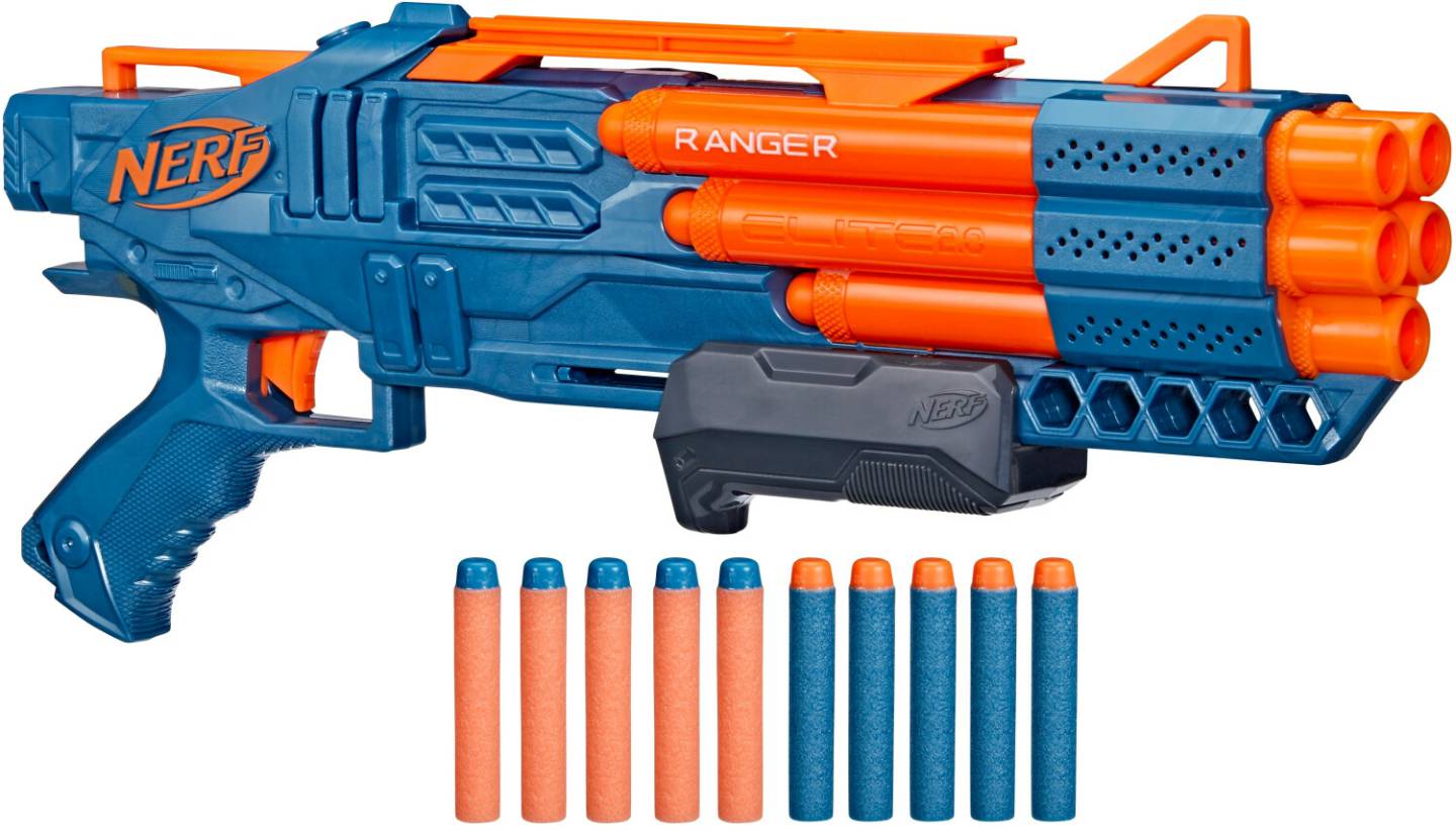 Hasbro Nerf Elite 2.0 Ranger PD-5, Nerf Gun Pistolas de juguete