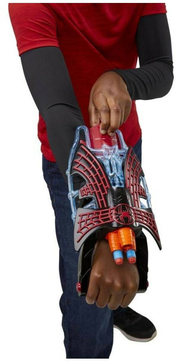 Pistolas de juguete Hasbro Nerf Spider-Man: Across The Spider-Verse - Miles Morales Tri-Shot Blaster