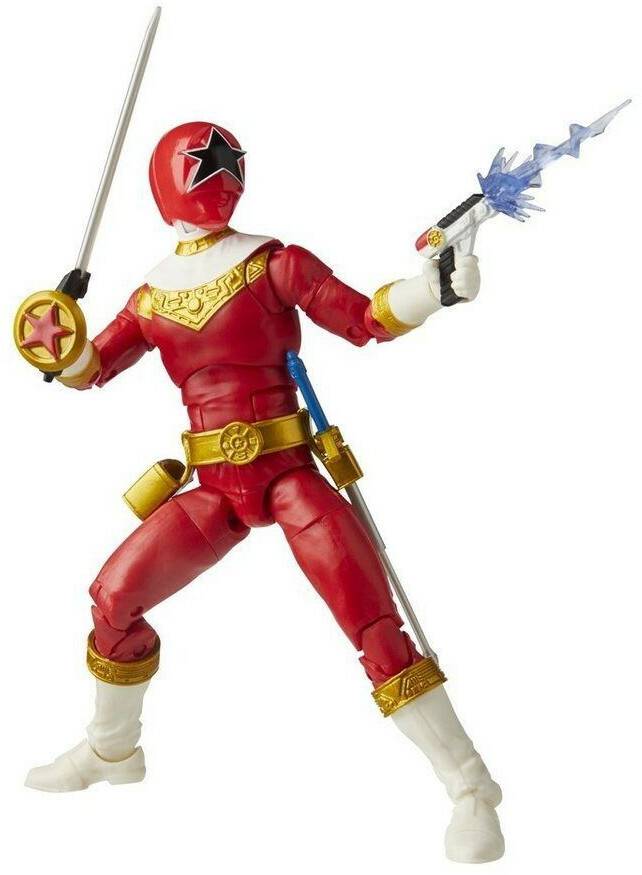 Hasbro Power Rangers Lightning Collection Zeo Red Ranger 15,2 cm Figuras de juguete