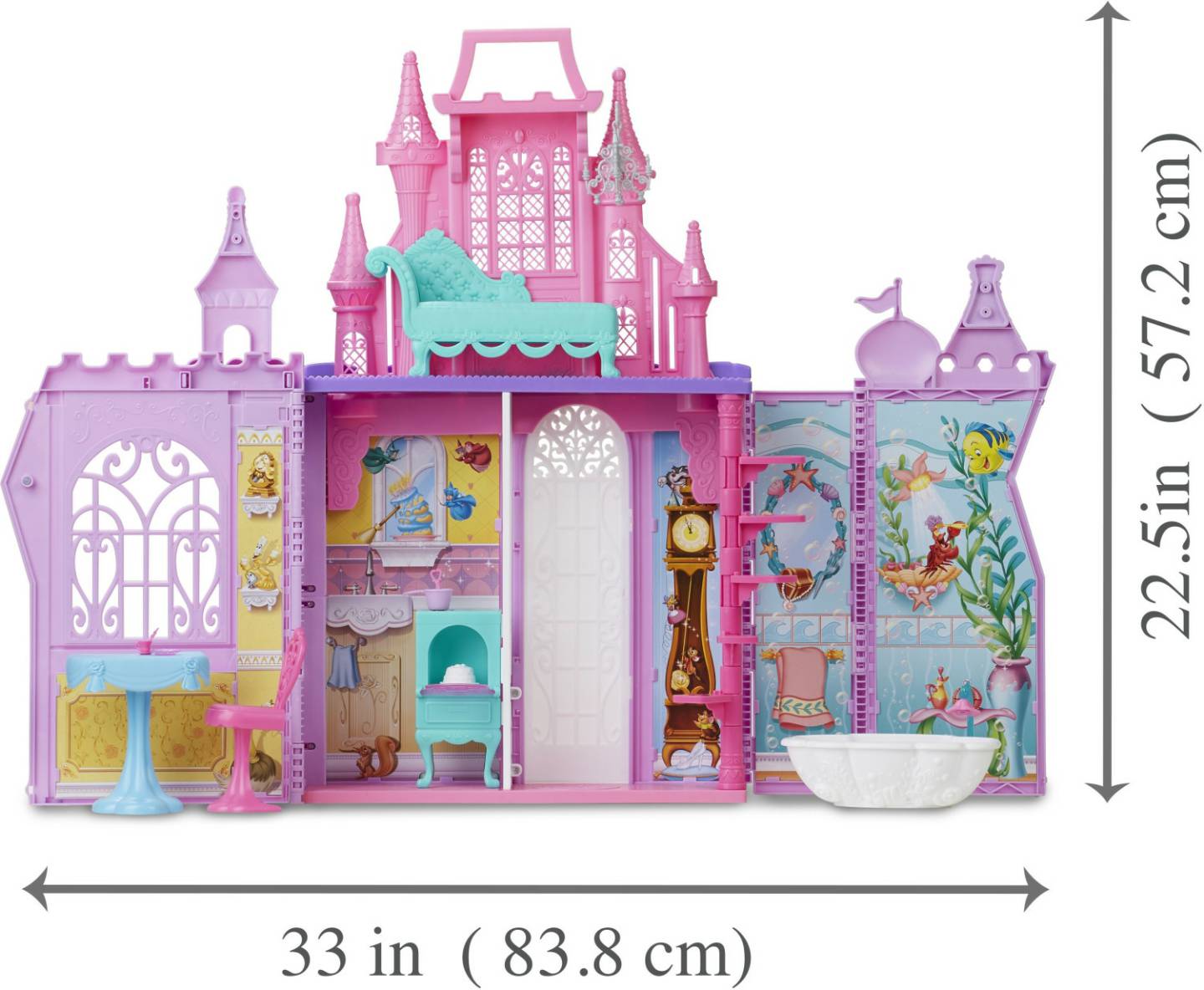 Hasbro Disney Princess Pop-Up Palace Casas de muñecas