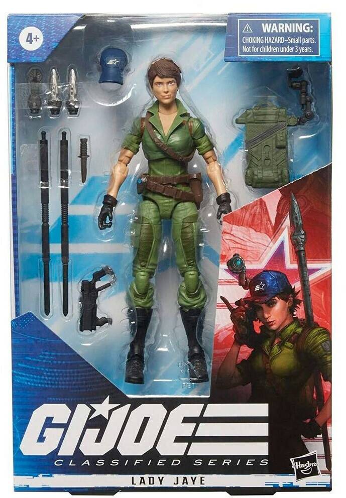 Figuras de juguete Hasbro G.I. Joe Serie ClasificadaLady Jaye